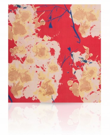 Палантин Женский S-CN.FLOWER/PLUM